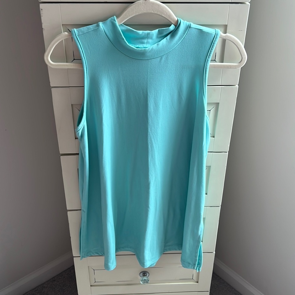 High neck top